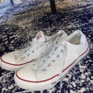 size 9 converse ! white